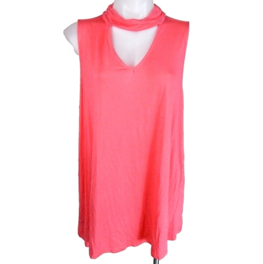 Torrid Super Soft Knits Choker Swing Tank